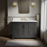 Charlemont™ 48" bathroom vanity cabinet with sink and quartz top