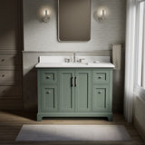 Charlemont™ 48" bathroom vanity cabinet with sink and quartz top