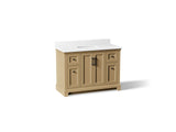 Charlemont™ 48" bathroom vanity cabinet with sink and quartz top
