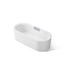 Volute® 63" x 28-3/8" freestanding bath with shroud