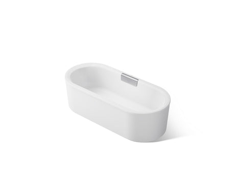 Volute® 63" x 28-3/8" freestanding bath with shroud