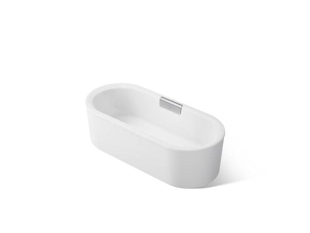 Volute® 63" x 28-3/8" freestanding bath with shroud