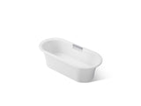 Volute® 63" x 28-3/8" freestanding bath with base