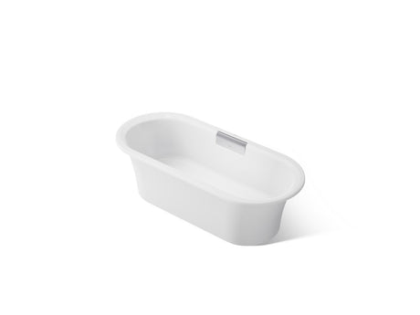 Volute® 63" x 28-3/8" freestanding bath with base