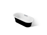 Volute® 63" x 28-3/8" freestanding bath with base