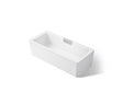Volute® 63" x 28-3/8" freestanding bath with shroud