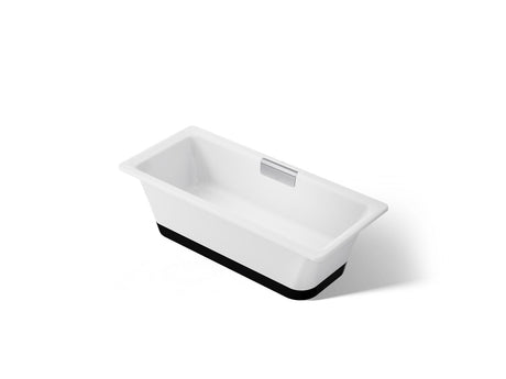 Volute® 63" x 28-3/8" freestanding bath with base