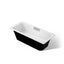 Volute® 63" x 28-3/8" freestanding bath with base