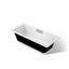 Volute® 63" x 28-3/8" freestanding bath with base