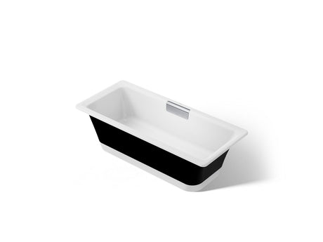 Volute® 63" x 28-3/8" freestanding bath with base
