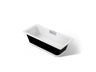 Volute® 63" x 28-3/8" freestanding bath with base