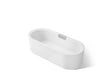 Volute® 70-7/8" x 30-3/8" freestanding bath with shroud
