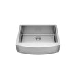Pekoe® 33 x 22-Inch Stainless Steel Single-Bowl Farmhouse Apron Front Kitchen Sink