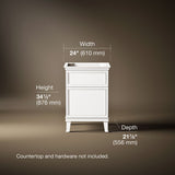 Artifacts™ 24" bathroom vanity cabinet