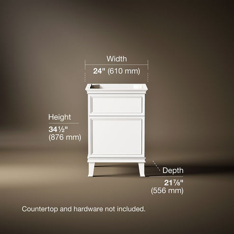 Artifacts™ 24" bathroom vanity cabinet