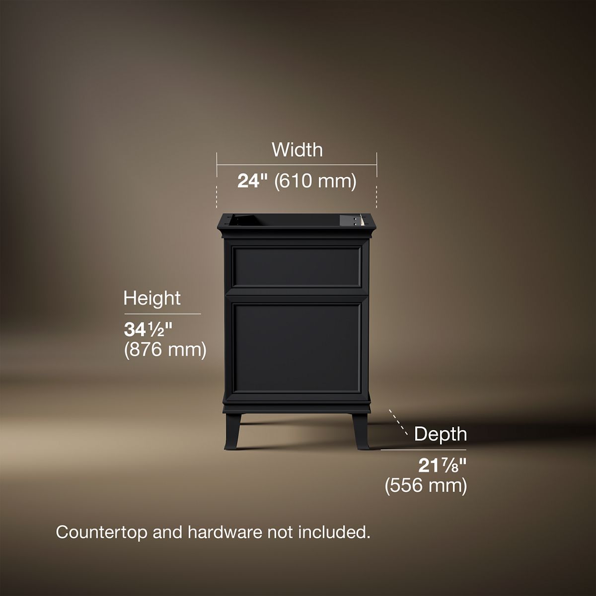 Artifacts™ 24" bathroom vanity cabinet