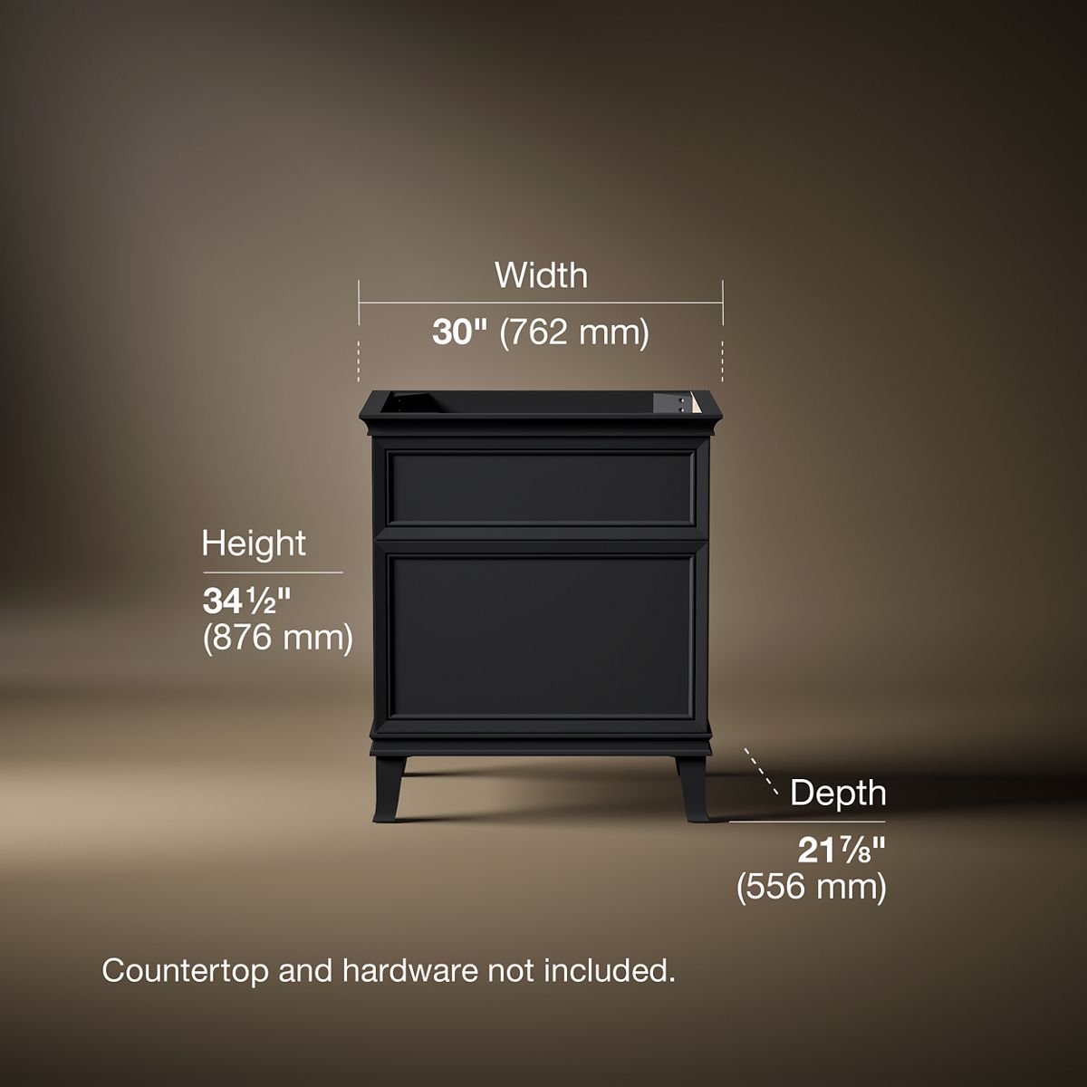 Artifacts™ 30" bathroom vanity cabinet