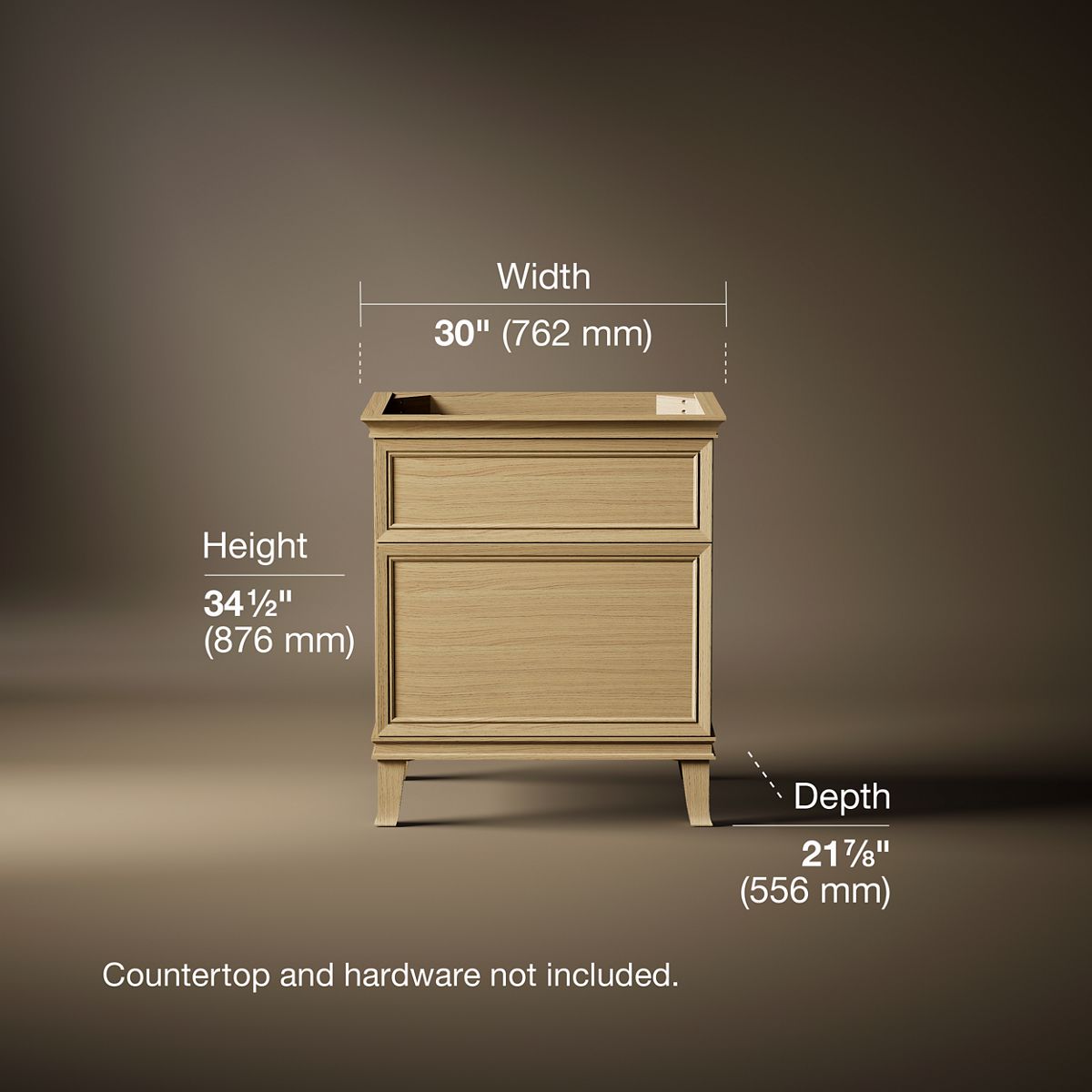 Artifacts™ 30" bathroom vanity cabinet