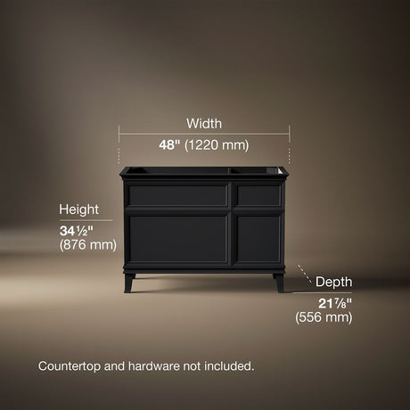 Artifacts™ 48" bathroom vanity cabinet