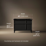 Artifacts™ 48" bathroom vanity cabinet