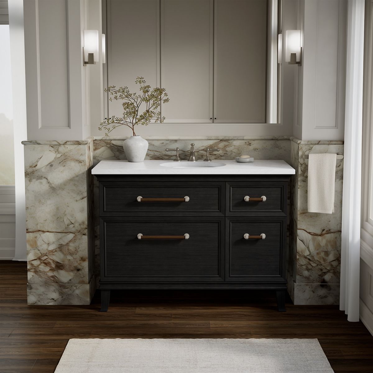 Artifacts™ 48" bathroom vanity cabinet