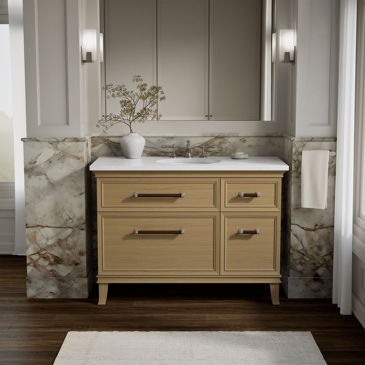 Artifacts™ 48" bathroom vanity cabinet