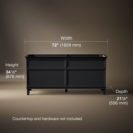 Artifacts™ 72" bathroom vanity cabinet