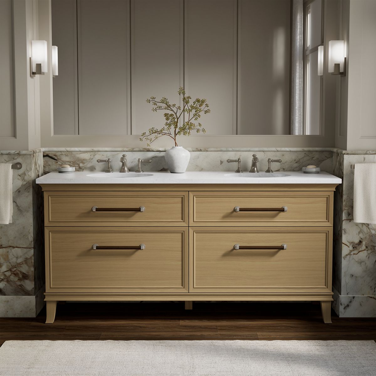 Artifacts™ 72" bathroom vanity cabinet