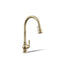 Artifacts® Touchless pull-down kitchen sink faucet with three-function sprayhead