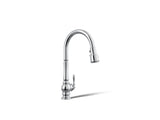 Artifacts® Touchless pull-down kitchen sink faucet with three-function sprayhead