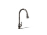Artifacts® Touchless pull-down kitchen sink faucet with three-function sprayhead