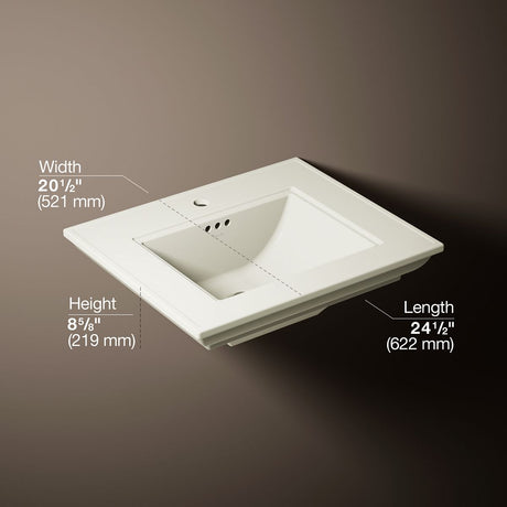 Memoirs® Stately 25" pedestal/console table bathroom sink