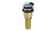 Brass Integral Waste & Overflow Euro Tip-Toe Kit without Overflow (3001ET)