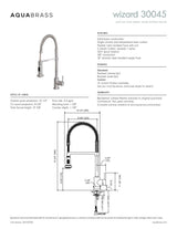 Pull-out dual stream mode kitchen faucet