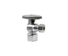 Brass Oval Handle with 1/4 Turn Ball Valve - Lead Free - Angle (1/2" Female IPS)