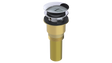 Brass Integral Waste & Overflow Euro Tip-Toe Kit with Overflow (300ET)