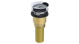 Brass Integral Waste & Overflow Euro Tip-Toe Kit with Overflow (300ET)