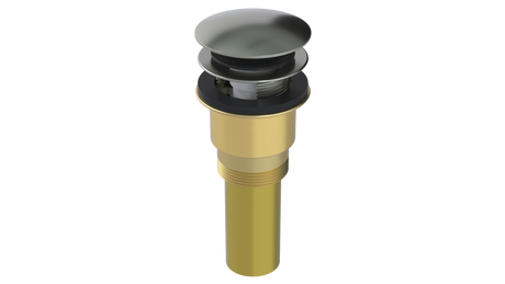 Brass Integral Waste & Overflow Euro Tip-Toe Kit with Overflow (300ET)