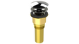 Brass Integral Waste & Overflow Clicker® Kit with Overflow (300Q)