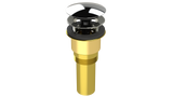 Brass Integral Waste & Overflow Clicker® Kit with Overflow (300Q)
