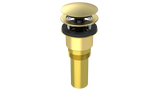 Brass Integral Waste & Overflow Clicker® Kit with Overflow (300Q)