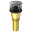 Brass Integral Waste & Overflow Clicker® Kit with Overflow (300Q)