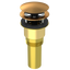 Brass Integral Waste & Overflow Clicker® Kit with Overflow (300Q)