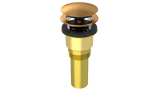 Brass Integral Waste & Overflow Clicker® Kit with Overflow (300Q)