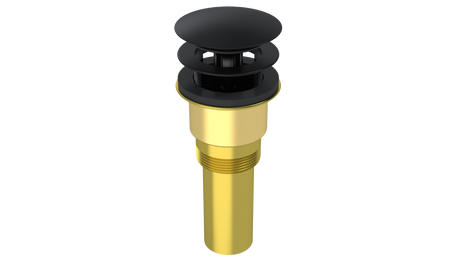 Brass Integral Waste & Overflow Clicker® Kit with Overflow (300Q)