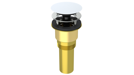 Brass Integral Waste & Overflow Clicker® Kit with Overflow (300Q-MW)