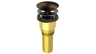 Brass Integral Waste & Overflow Clicker® Kit with Overflow (300Q)