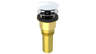 Brass Integral Waste & Overflow Clicker® Kit with Overflow (300Q)