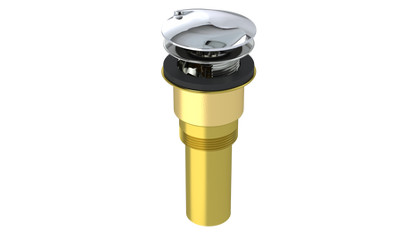 Brass Integral Waste & Overflow Twirl™ Kit with Overflow (300T)