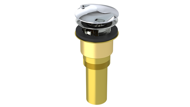 Brass Integral Waste & Overflow Twirl™ Kit with Overflow (300T)